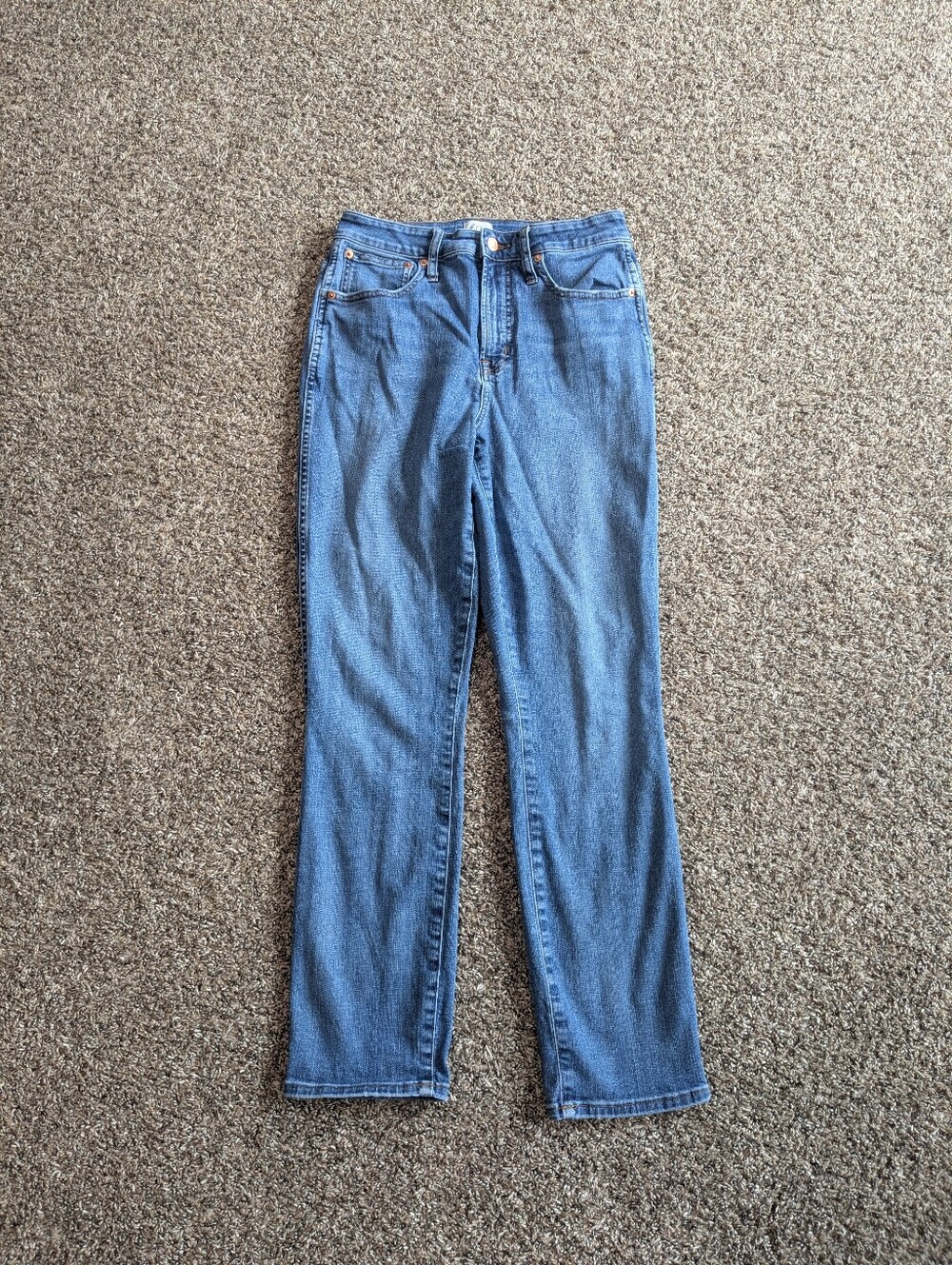 J Crew Curvy Vintage Straight Jeans Size 27 Tall
